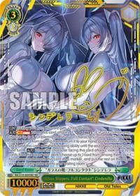 "Glass Slippers. Full Contact" Cinderella (SEC) - GODDESS OF VICTORY: NIKKE Vol.2 - Weiss Schwarz card
