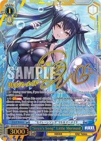 "Siren's Song" Little Mermaid (SEC) - GODDESS OF VICTORY: NIKKE Vol.2 - Weiss Schwarz card