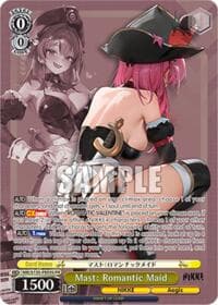 Mast: Romantic Maid (PR) - GODDESS OF VICTORY: NIKKE Vol.2 - Weiss Schwarz card