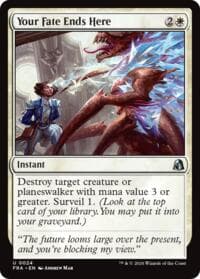 Your Fate Ends Here - Reality Fracture - Magic: The Gathering card