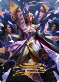 Return to the Light Realms Art Card (5/54) (Gold-Stamped Signature) - Art Series: Reality Fracture - Magic: The Gathering card