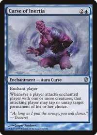 Curse of Inertia - Commander 2013 - Magic: The Gathering card