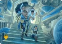 Theorist's Proxy Art Card (Gold-Stamped) - Art Series: Reality Fracture - Magic: The Gathering card