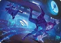 Cruel Calculations Art Card - Art Series: Reality Fracture - Magic: The Gathering card