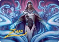 Cast Away Doubt Art Card (Gold-Stamped Signature) - Art Series: Reality Fracture - Magic: The Gathering card