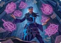 Dark Matter Manipulator Art Card - Art Series: Reality Fracture - Magic: The Gathering card