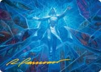 Overwrite the Multiverse Art Card (Gold-Stamped Signature) - Art Series: Reality Fracture - Magic: The Gathering card
