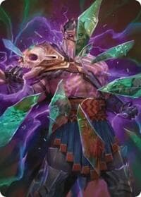 Rise of the Deathbringer Art Card - Art Series: Reality Fracture - Magic: The Gathering card