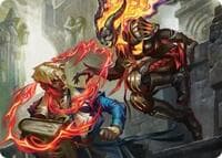 Hallway Heckler Art Card - Art Series: Reality Fracture - Magic: The Gathering card