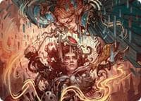 Identity Echo Art Card - Art Series: Reality Fracture - Magic: The Gathering card