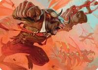 Tether Technician Art Card - Art Series: Reality Fracture - Magic: The Gathering card
