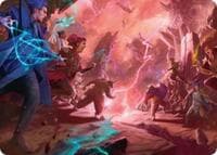 Violent Echoes Art Card - Art Series: Reality Fracture - Magic: The Gathering card