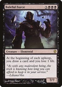 Baleful Force - Commander 2013 - Magic: The Gathering card