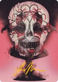 Face Yourself Art Card (Gold-Stamped Signature) - Art Series: Reality Fracture - Magic: The Gathering card