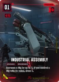 Industrial Assembly - Edgerunner Open Season 1 - Cyberpunk TCG card