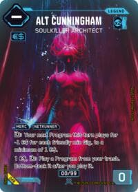 Alt Cunningham - Soulkiller Architect - Edgerunner Open Season 1 - Cyberpunk TCG card