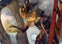 Something Worth Saving Art Card - Art Series: Reality Fracture - Magic: The Gathering card