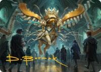 Denzilore Fatehold Art Card (Gold-Stamped Signature) - Art Series: Reality Fracture - Magic: The Gathering card