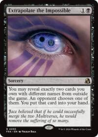 Extrapolate the Impossible - Reality Fracture - Magic: The Gathering card