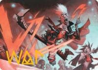 Grim Repriser Art Card (Gold-Stamped Signature) - Art Series: Reality Fracture - Magic: The Gathering card