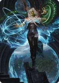 Tam, the Possibility Art Card - Art Series: Reality Fracture - Magic: The Gathering card