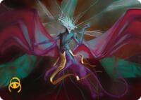 Ingris Stingerquill Art Card (Gold-Stamped Signature) - Art Series: Reality Fracture - Magic: The Gathering card