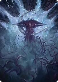 Emrakul, the Exigent Doom Art Card - Art Series: Reality Fracture - Magic: The Gathering card