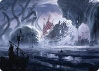Shipwreck Marsh Art Card - Art Series: Reality Fracture - Magic: The Gathering card