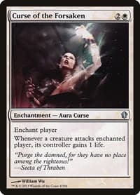 Curse of the Forsaken - Commander 2013 - Magic: The Gathering card