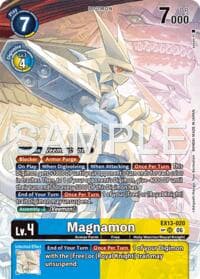 Magnamon (SP) - Chivalrous XIII - Digimon Card Game card