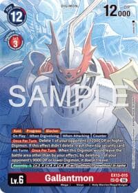 Gallantmon (SP) - Chivalrous XIII - Digimon Card Game card