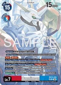 Omnimon (SP) - Chivalrous XIII - Digimon Card Game card