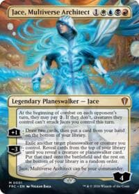 Jace, Multiverse Architect (Borderless) - Commander: Reality Fracture - Magic: The Gathering card
