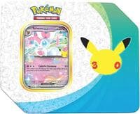 30th Celebration ex Tin [Sylveon ex] (Retail Version) - ME: 30th Celebration - Pokemon card