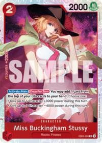 Miss Buckingham Stussy - Extra Booster: One Piece Heroines Edition Vol. 2 - One Piece Card Game card