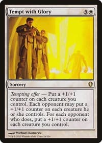 Tempt with Glory - Commander 2013 - Magic: The Gathering card
