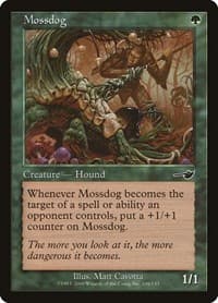 Mossdog - Nemesis - Magic: The Gathering card