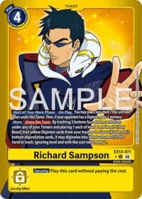 Richard Sampson (Limited Foil) - Chivalrous XIII - Digimon Card Game card