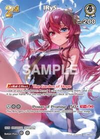IRyS (SR) - Extra Booster: Summer hologram - Hololive card