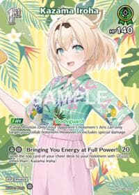 Kazama Iroha (SR) (hBP01-050) - Extra Booster: Summer hologram - Hololive card