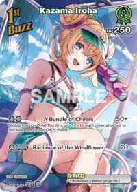 Kazama Iroha (SR) (hBP01-051) - Extra Booster: Summer hologram - Hololive card
