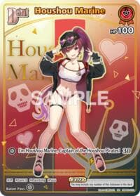 Houshou Marine (HR) - Extra Booster: Summer hologram - Hololive card