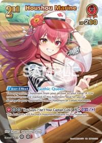 Houshou Marine (UR) (hBP02-033) - Extra Booster: Summer hologram - Hololive card