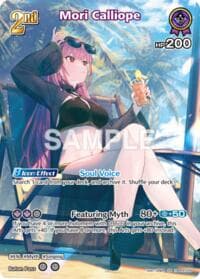 Mori Calliope (SR) (hBP02-059) - Extra Booster: Summer hologram - Hololive card