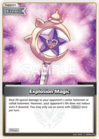 Explosion Magic (U) - Extra Booster: Summer hologram - Hololive card