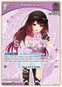 Robocosan (U) - Extra Booster: Summer hologram - Hololive card
