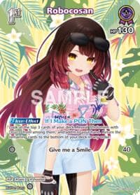 Robocosan (SR) (hBP03-059) - Extra Booster: Summer hologram - Hololive card