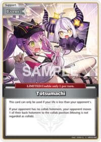 Totsumachi (U) - Extra Booster: Summer hologram - Hololive card