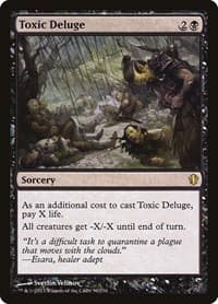 Toxic Deluge - Commander 2013 - Magic: The Gathering card