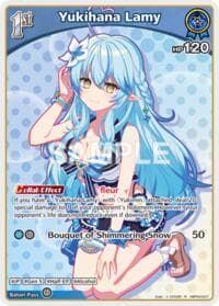 Yukihana Lamy (R) - Extra Booster: Summer hologram - Hololive card